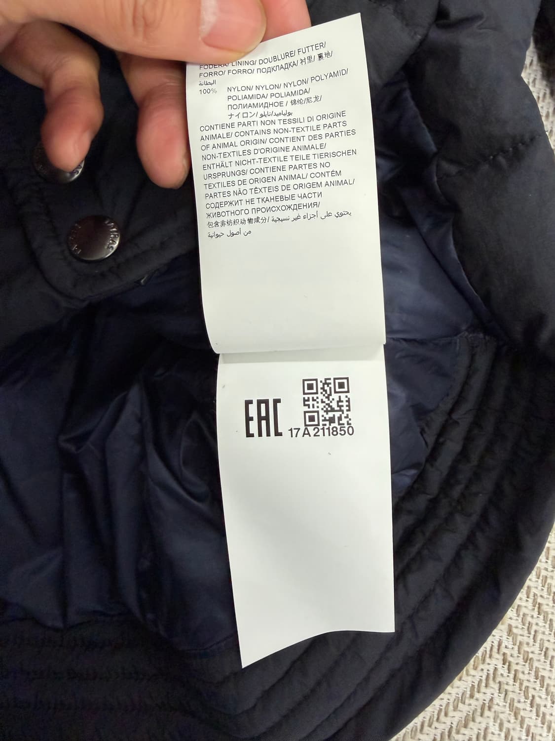 정품) TATRAS 타트라스 남성 구스패딩 4(95-100) 상품이미지8