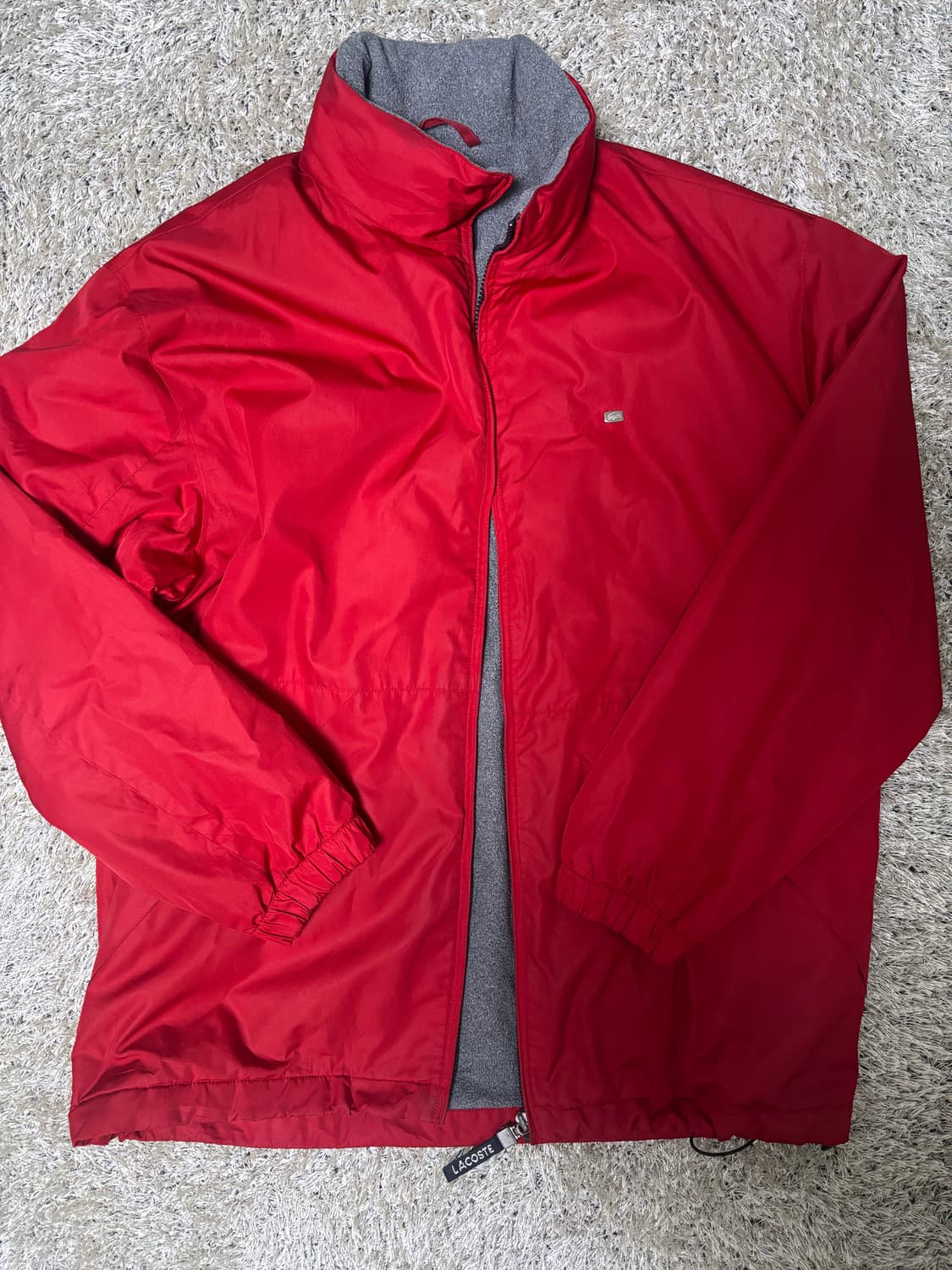 일본판 라코스테 빨간 자켓 사이즈 105-110 상품이미지1