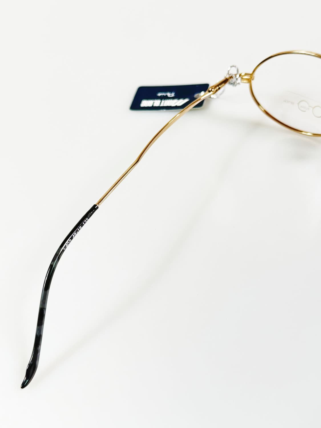 MONTBLANC PARIS 골드 슬림 오벌 프레임 빈티지 안경 상품이미지8