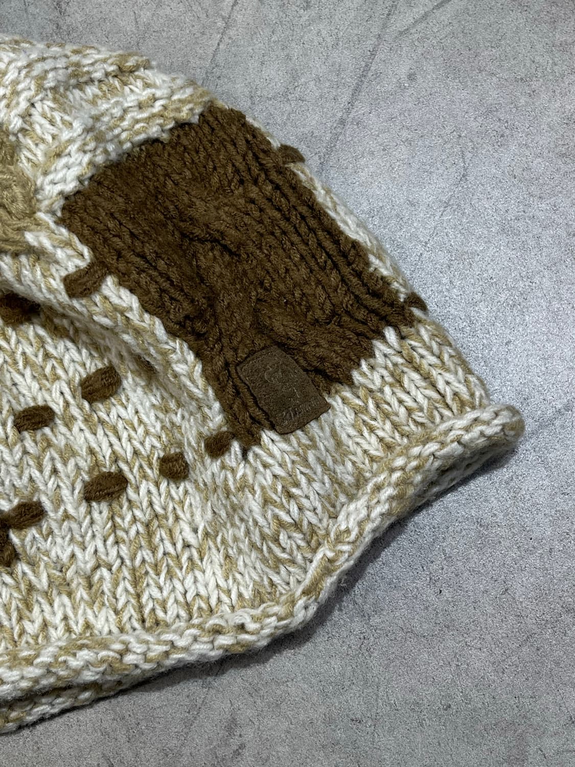 일본 빈티지 모리걸 방울 니트 비니 상품이미지5