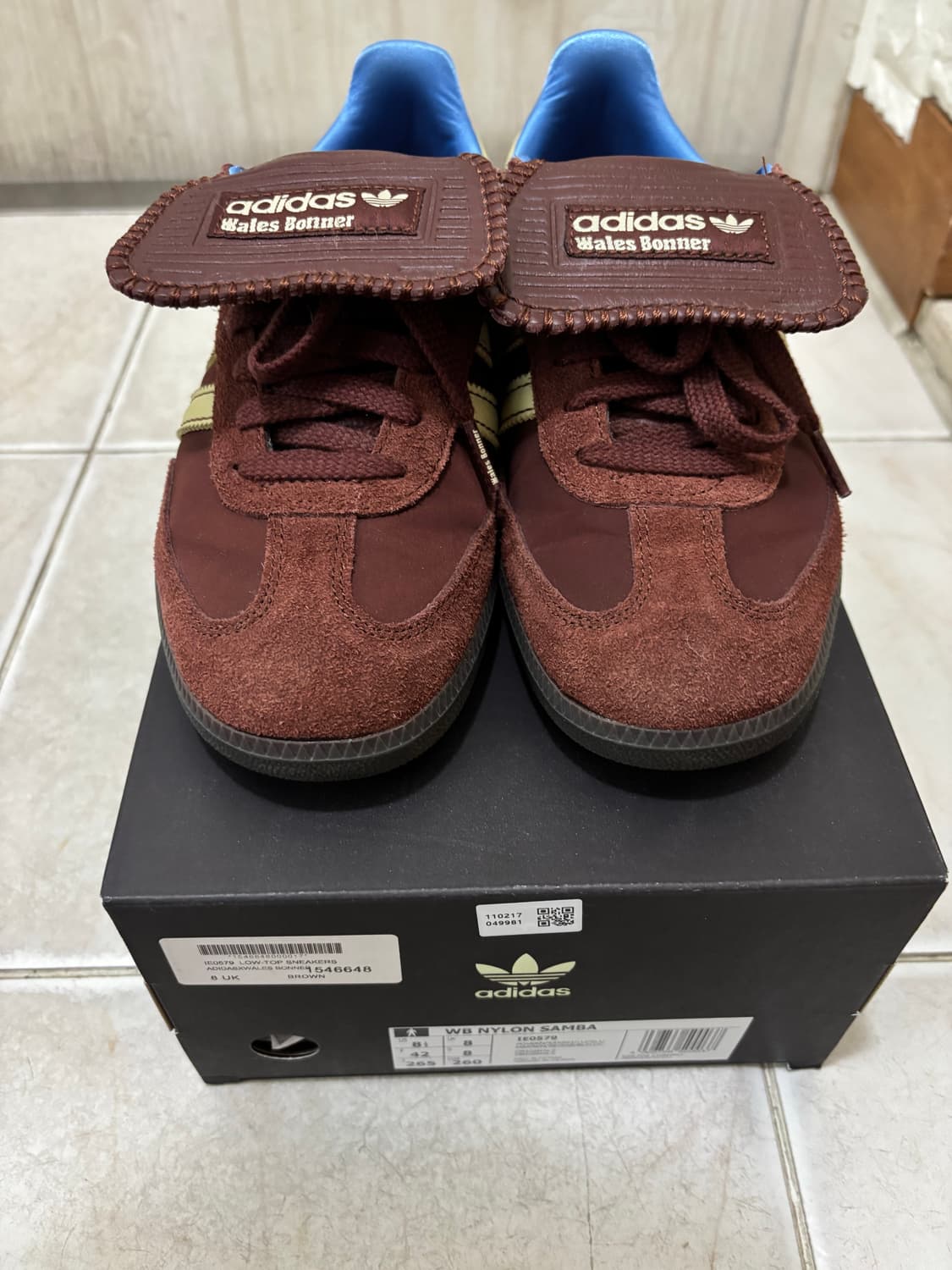 아디다스 웨일즈보너 삼바 브라운 265 상품이미지2