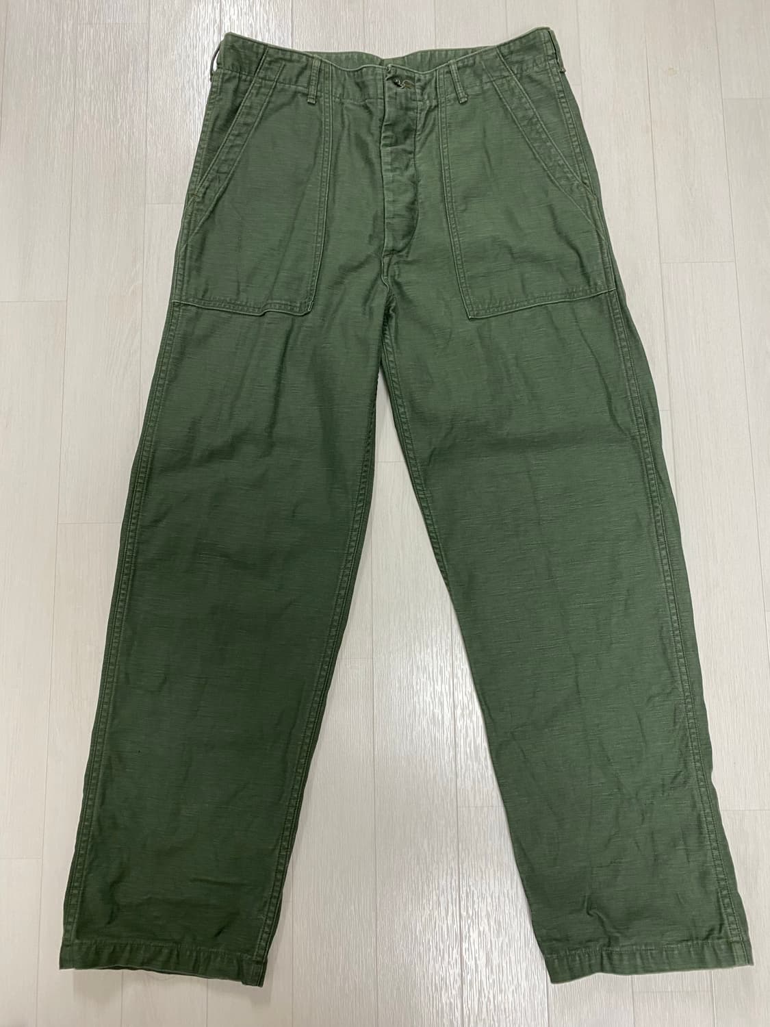 orslow 오어슬로우 퍼티그 레귤러핏 01-5002 (size XL) 상품이미지1