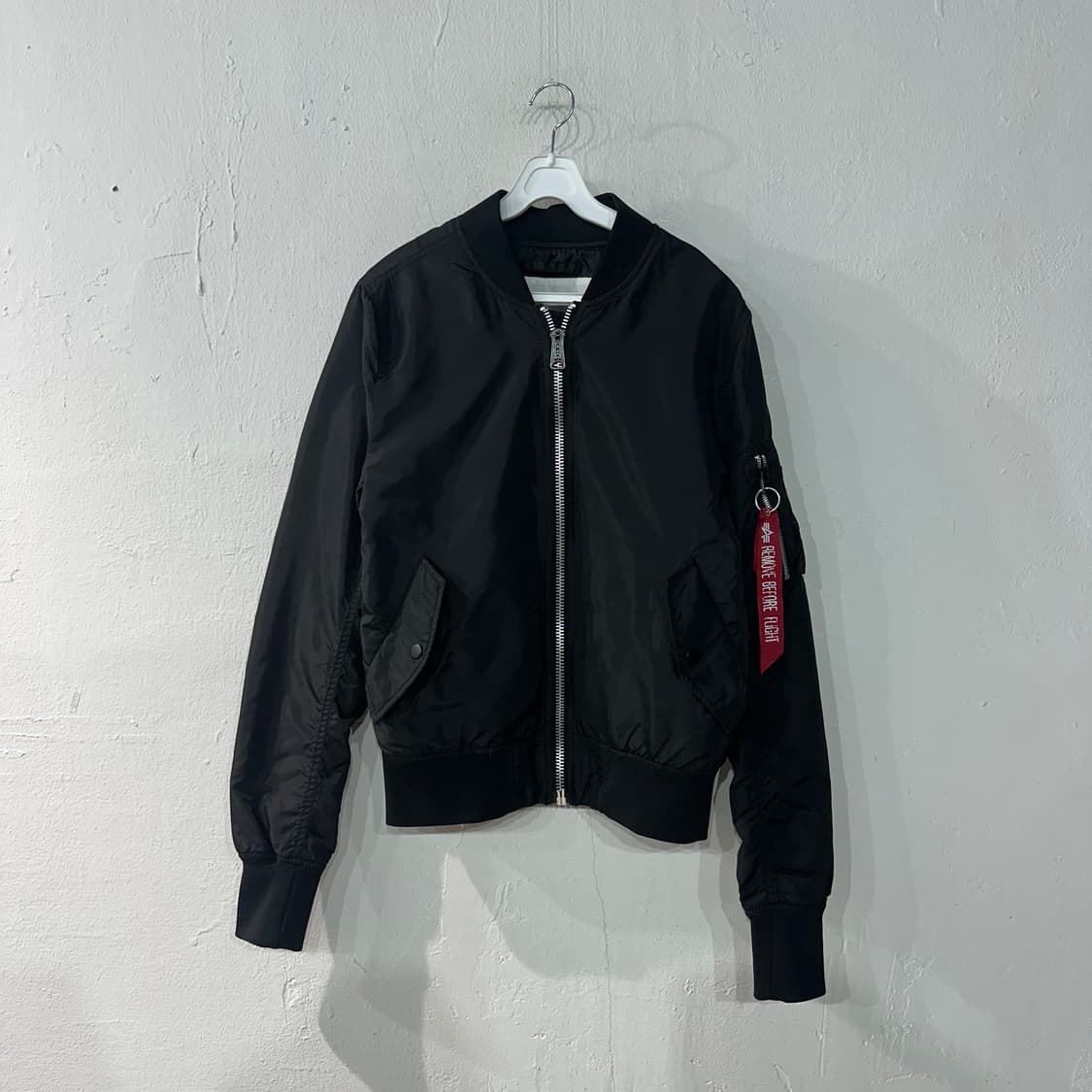 알파인더스트리 리버시블 성조기 MA-1 XS 상품이미지1