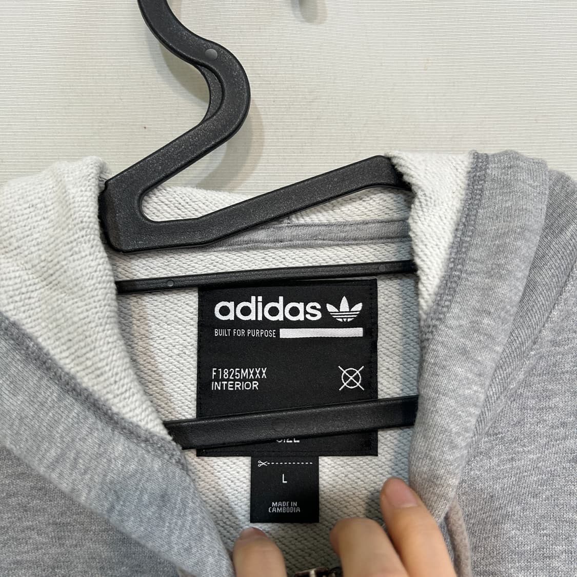 아디다스 남성 후드 집업 100 상품이미지2