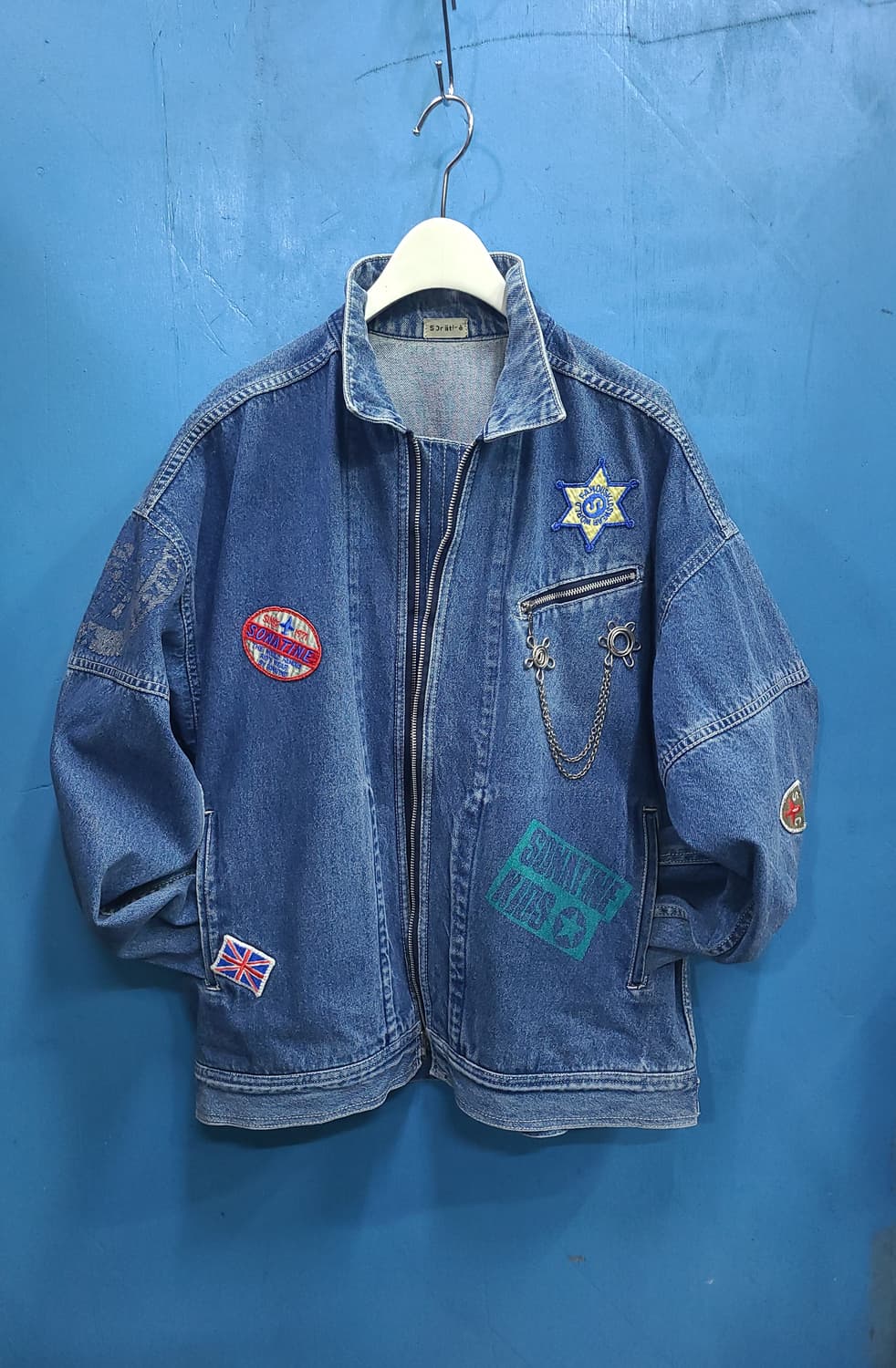 일본빈티지 올드스쿨 데님자켓 상품이미지3