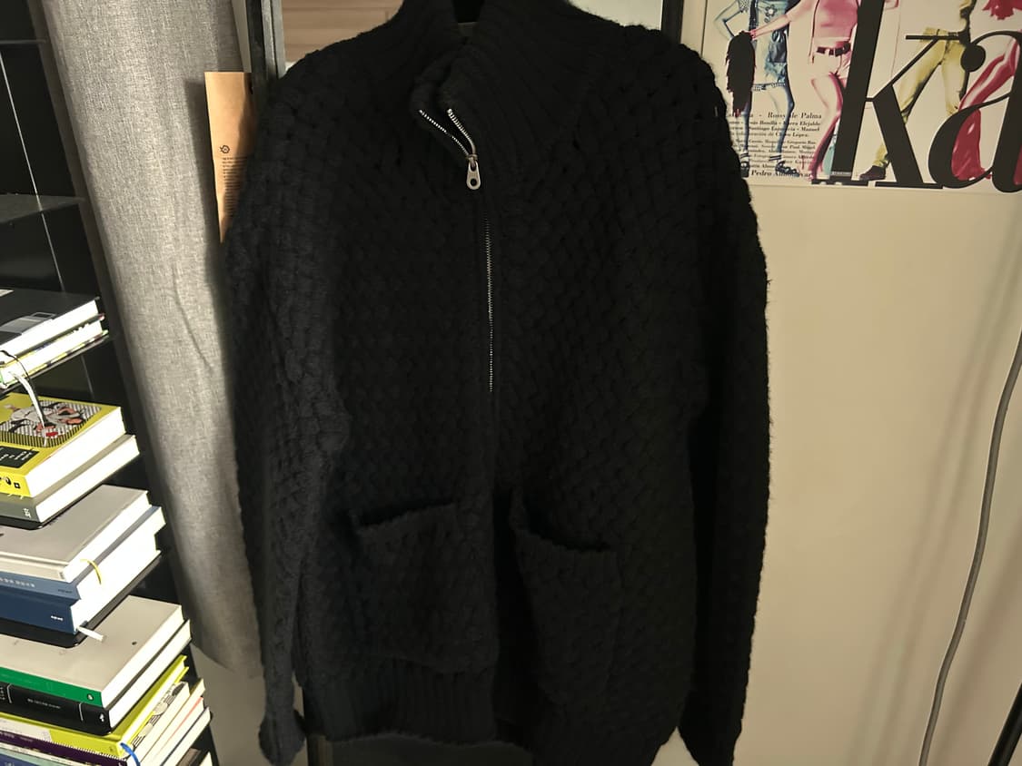 knit zip up-3color 상품이미지1