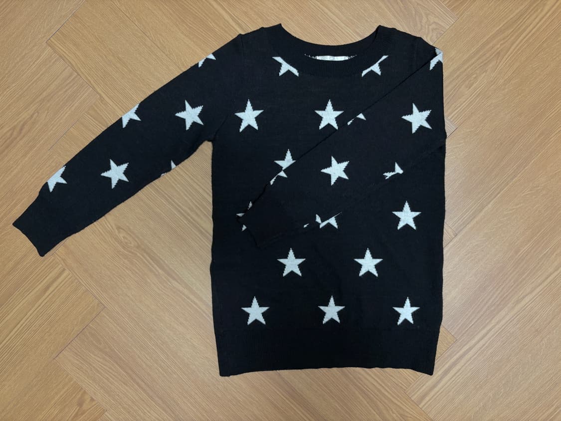 빈티지 별 니트 상품이미지1