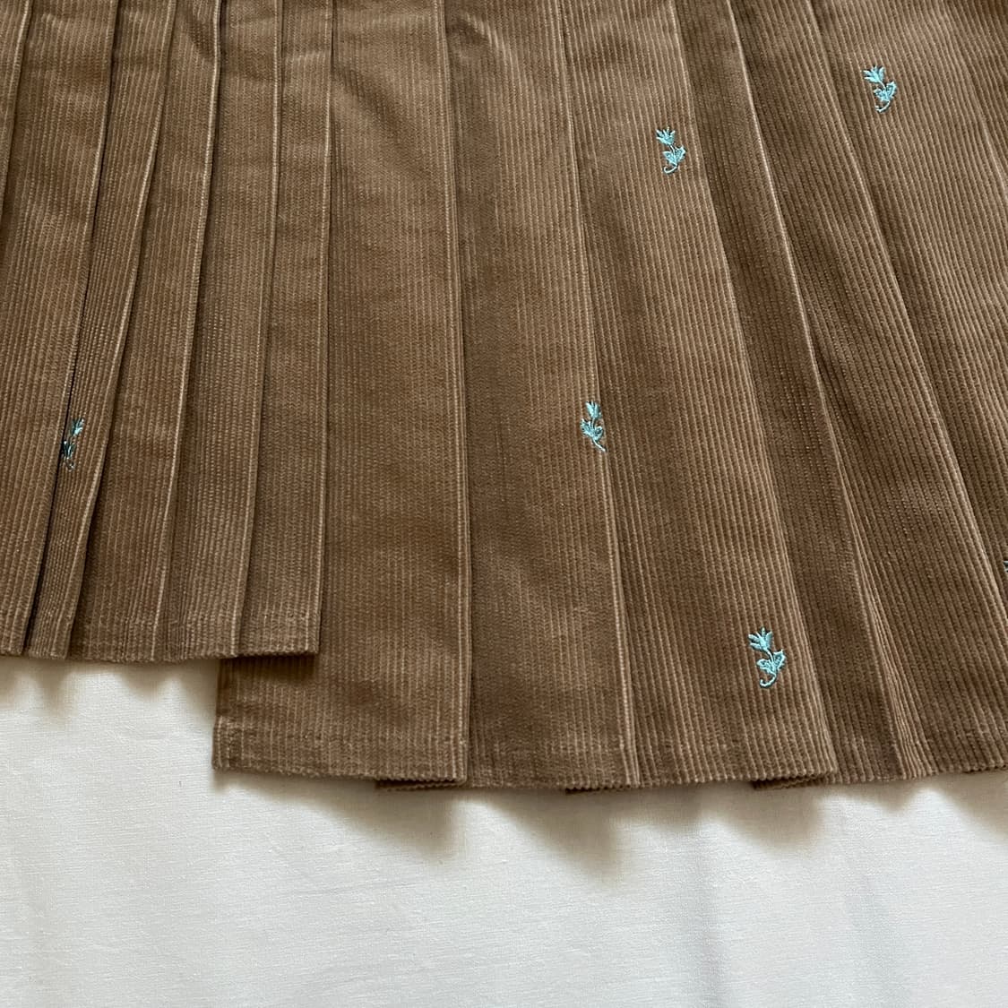 MASU 벨벳 코듀로이 레이어드 스커트 상품이미지5