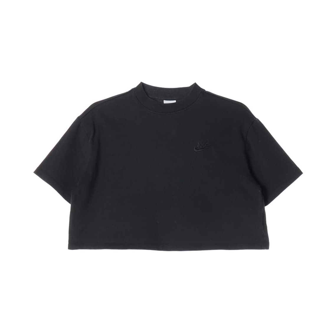나이키 우먼스 에센셜 크롭 티셔츠 블랙 L 상품이미지1