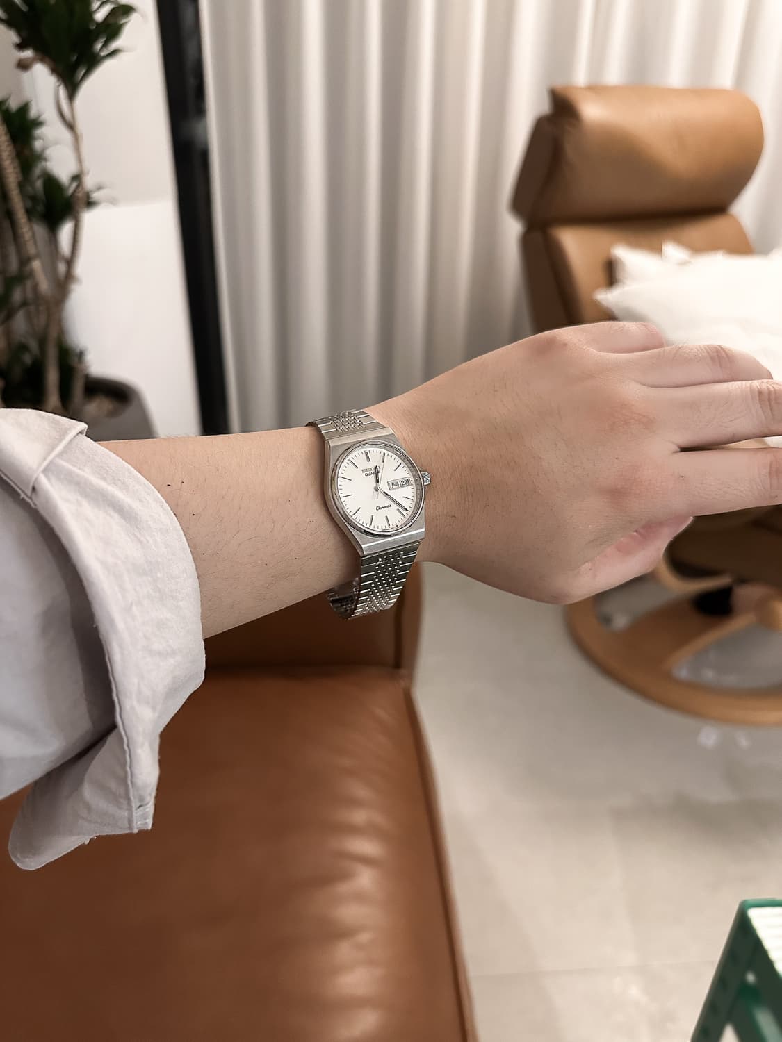 빈티지 세이코 tv screen 쿼츠 6030-522 상품이미지4