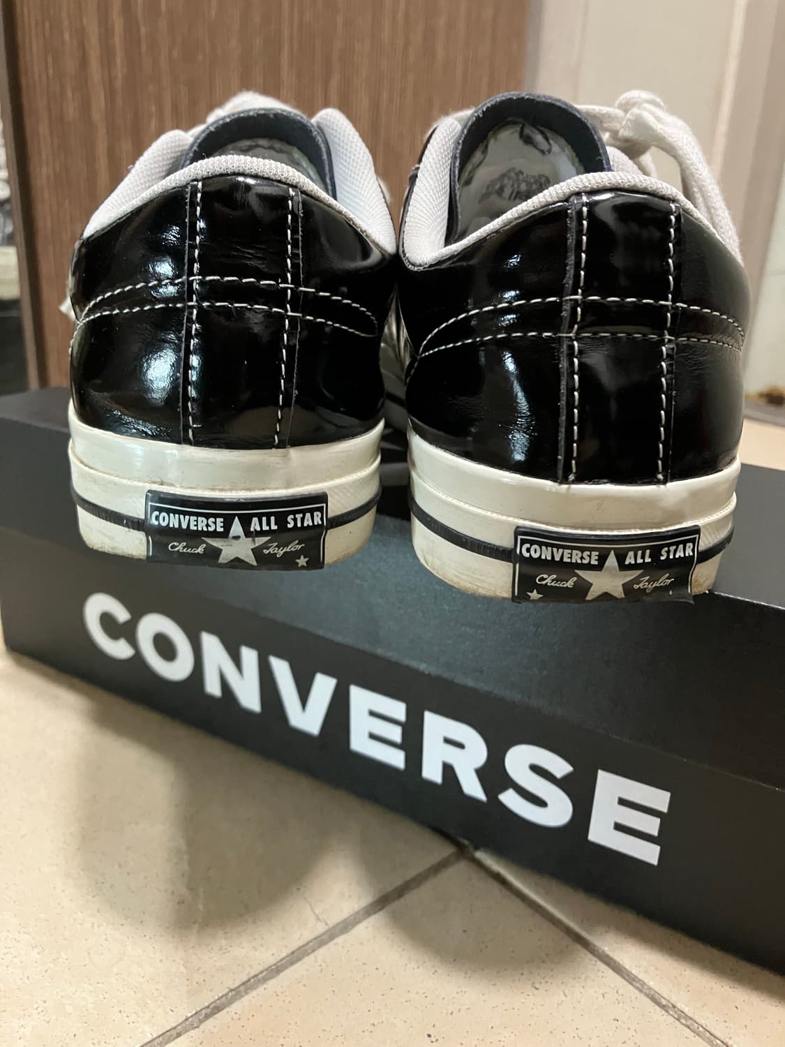 컨버스 원스타 로우 블랙 245 상품이미지3