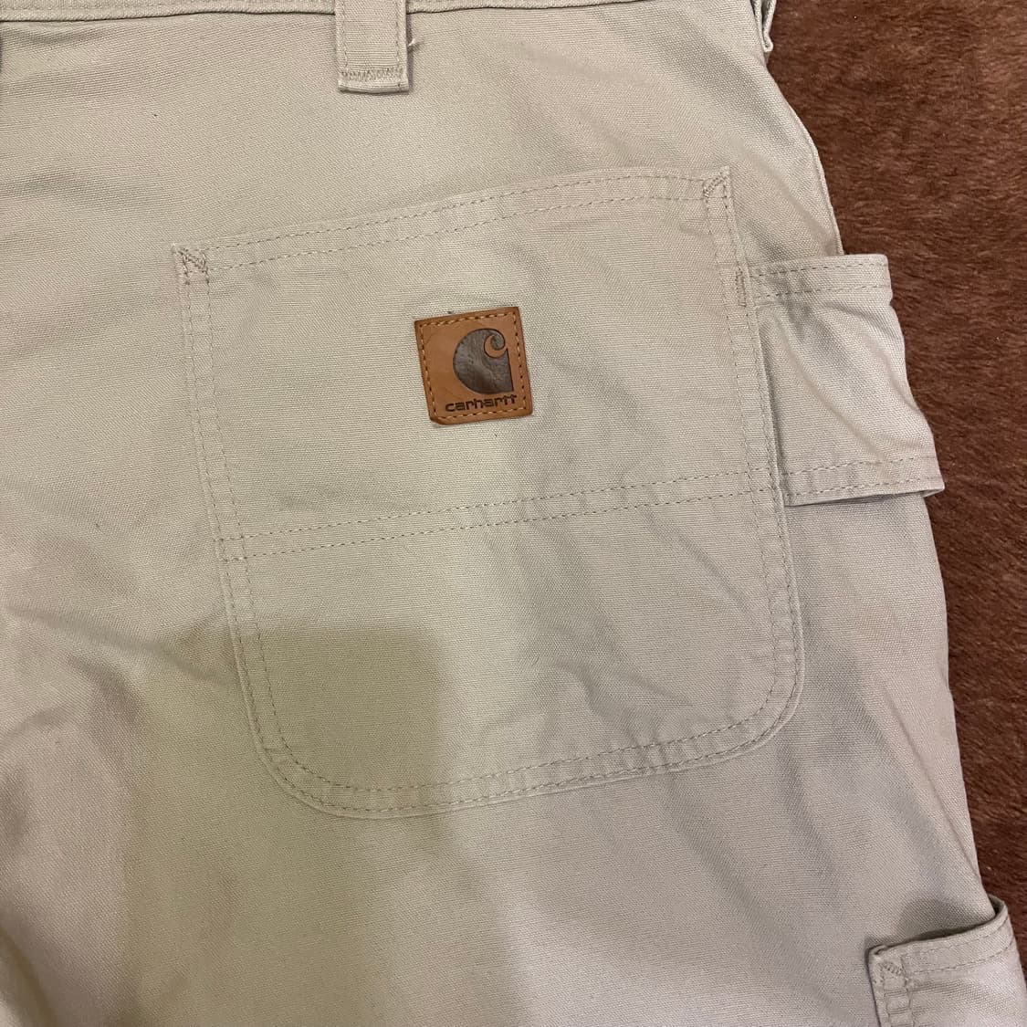 칼하트 카펜터 B151 TAN 상품이미지9