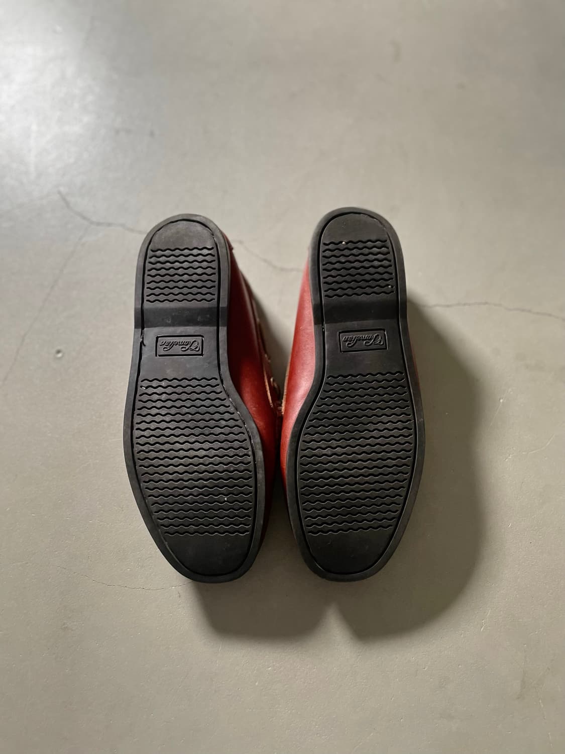 90’s Vintage Leather Driving Shoes 상품이미지5
