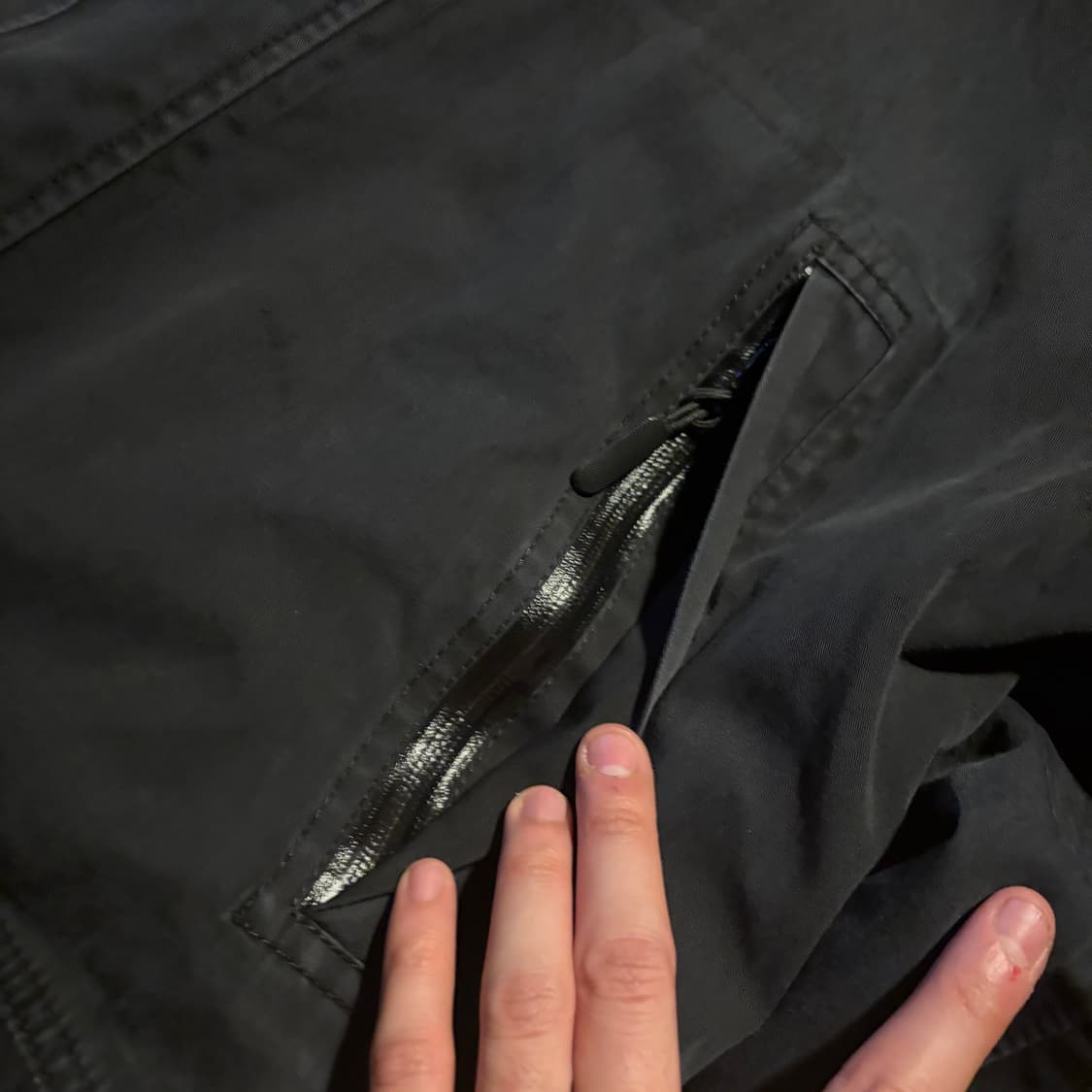 ARMANI EXCHANGE 밀리터리 후디드 투웨이 파카 XL 상품이미지6