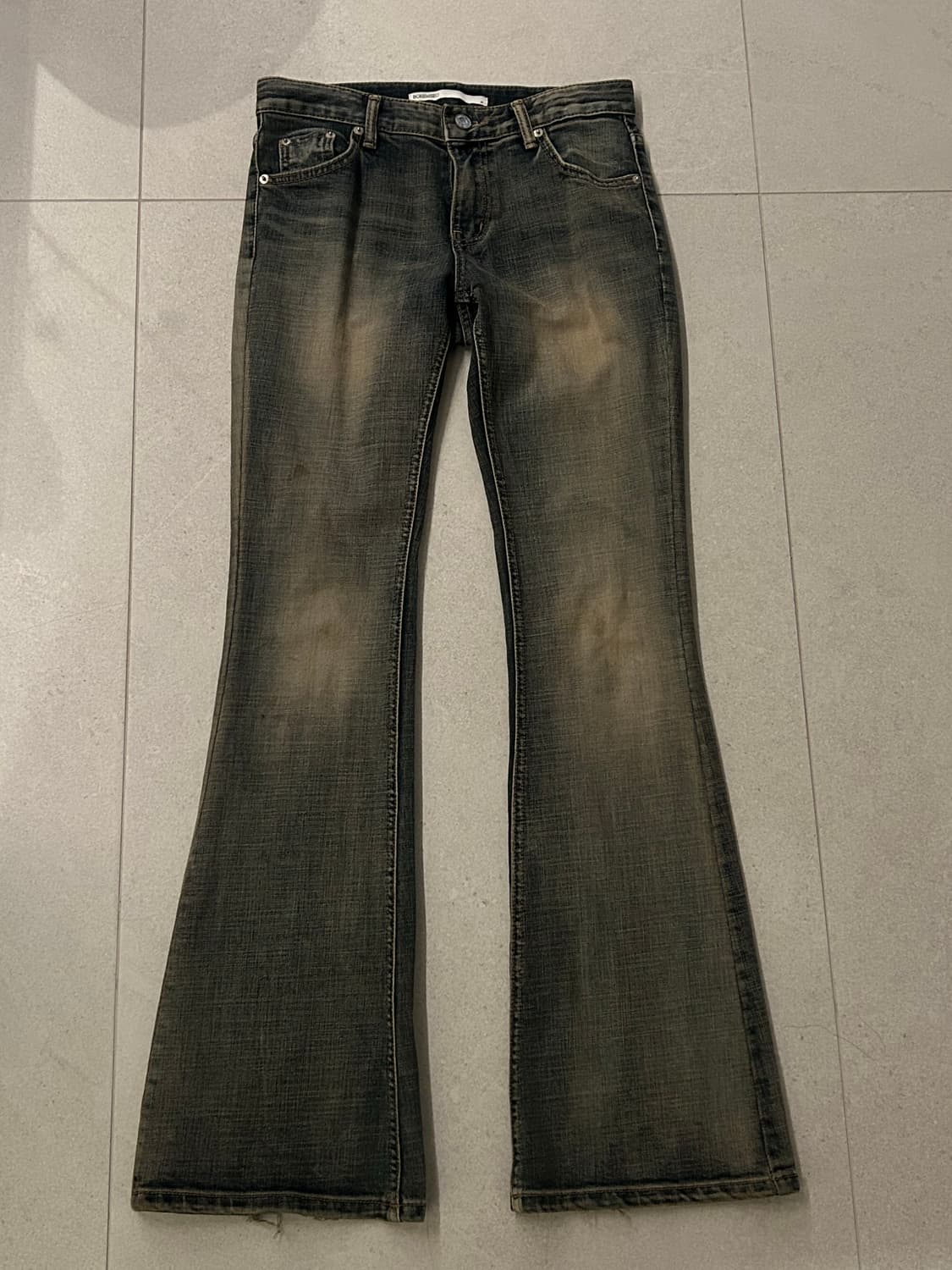 보헤미안 서울 부츠컷 데님 팬츠  M 상품이미지3