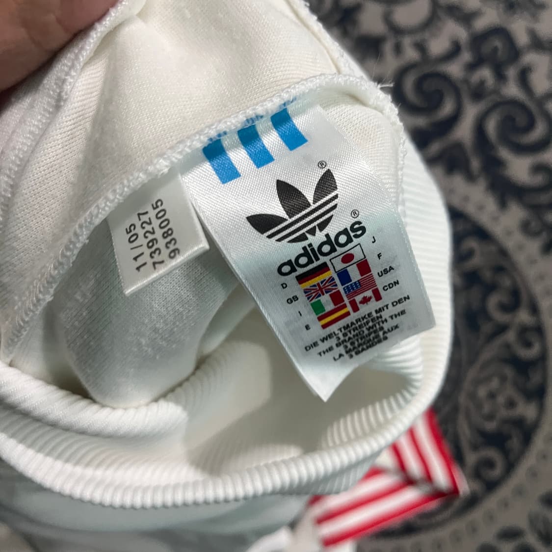 95 아디다스 후드 져지/W2718 상품이미지5