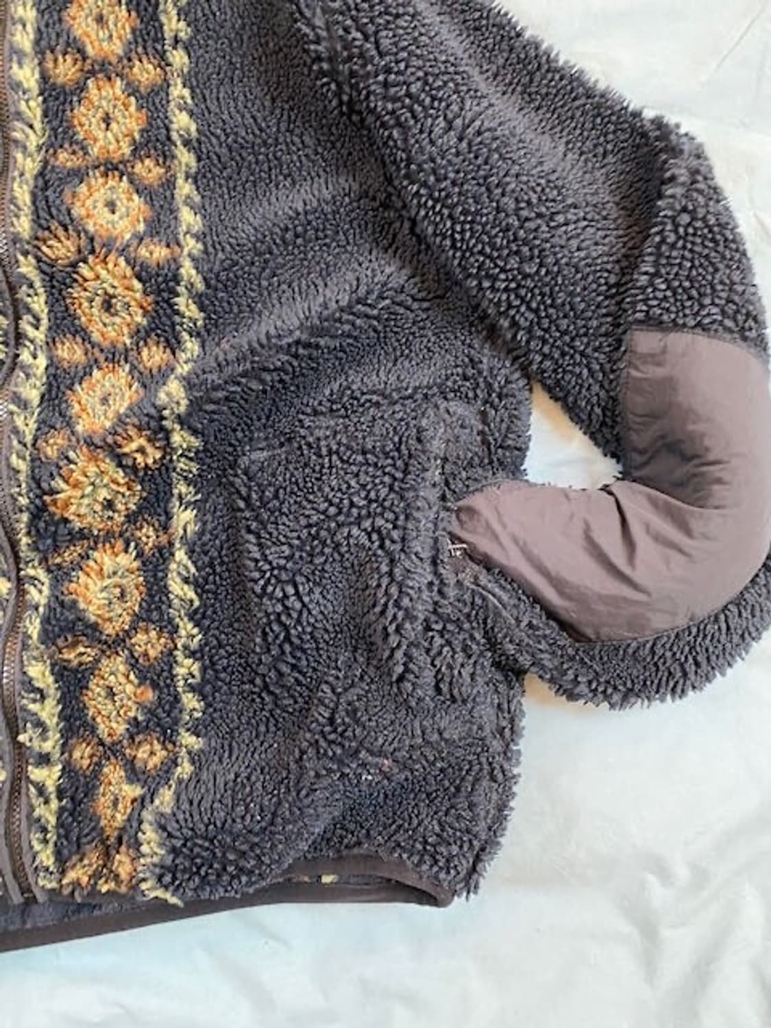 스투시 x 노마 자카드 딥파일 플리스 자켓 상품이미지2