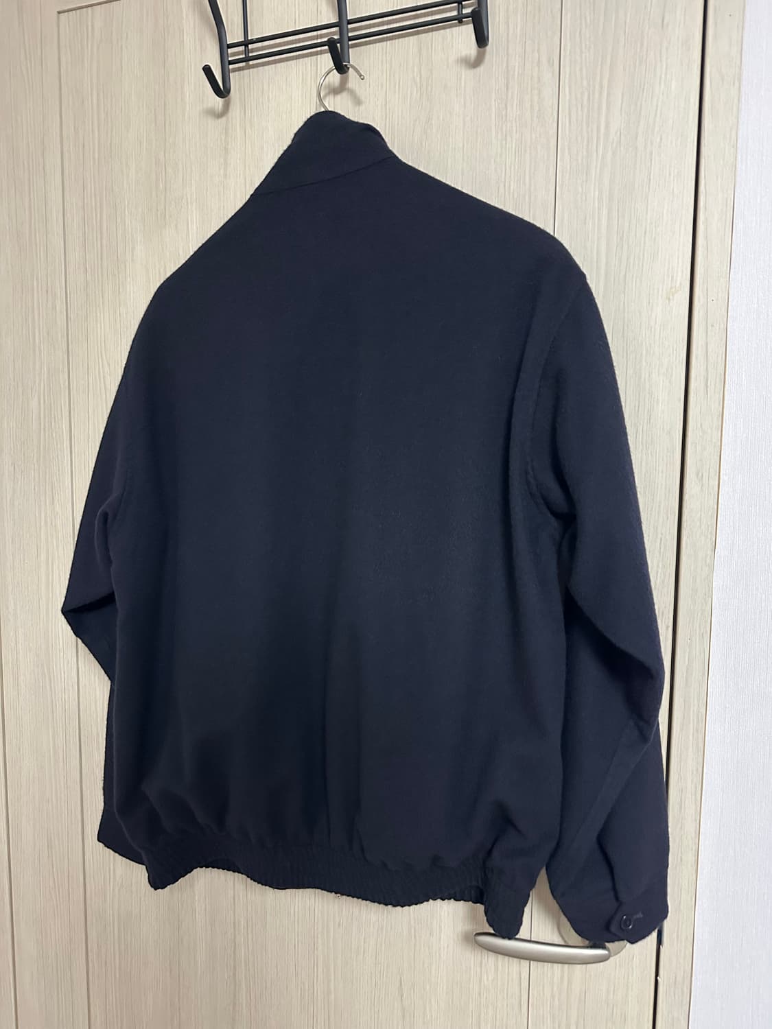 3size) comoli 22aw 캐시미어 트랙 자켓 네이비 상품이미지2