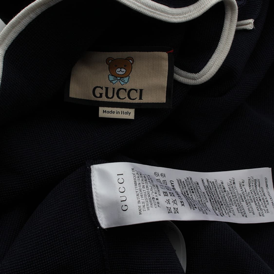 구찌 테디베어 브로치 투톤 상의 55 상품이미지4