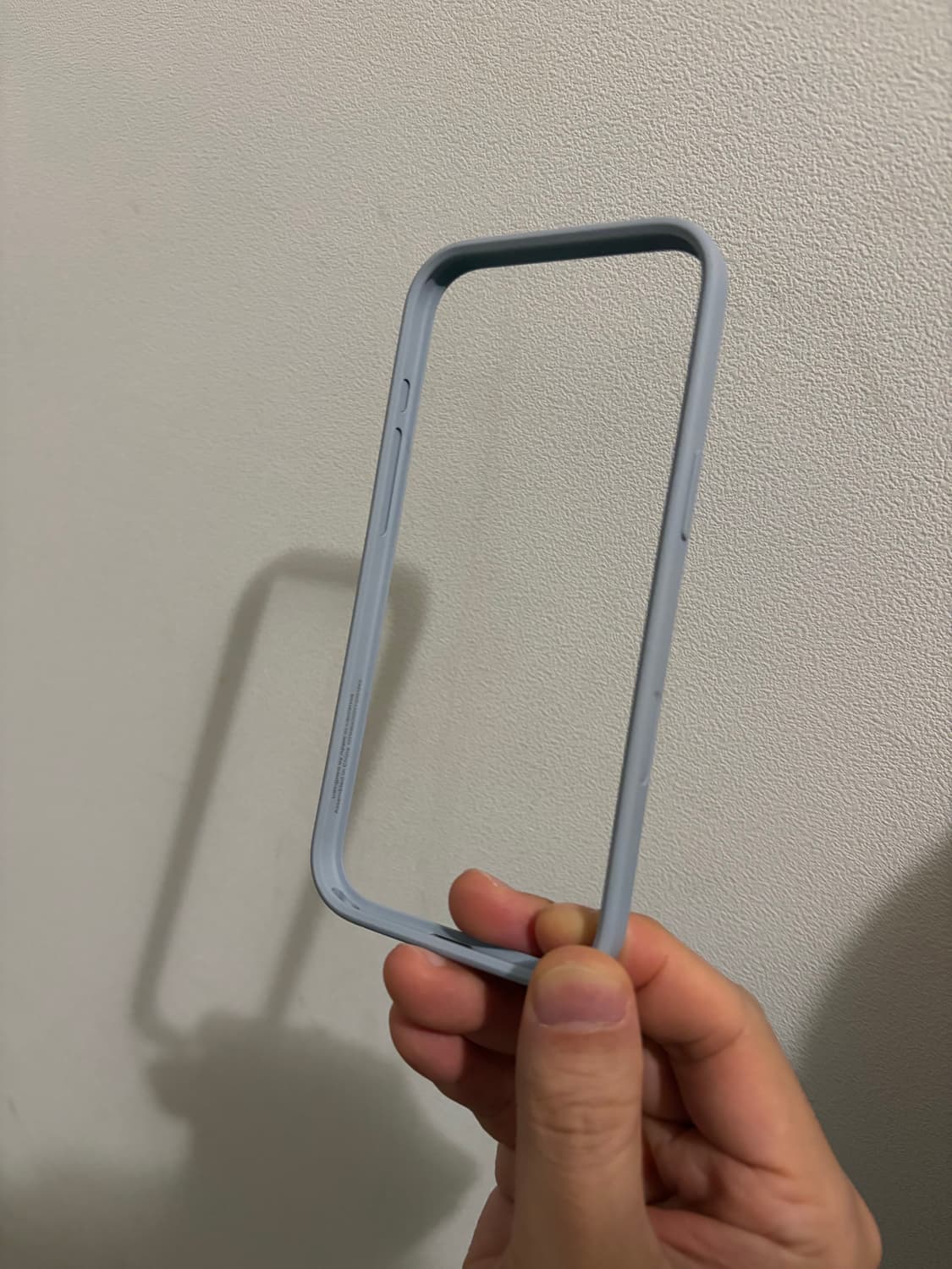 아이폰 에어 정품 범퍼 케이스 하늘색 판매 상품이미지1