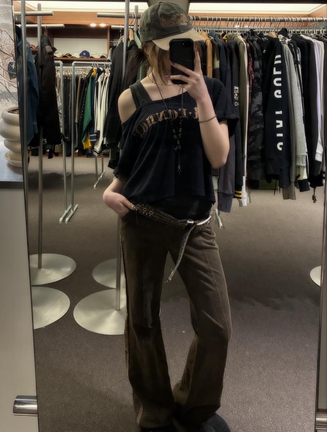 Aesthetic Grunge Look ⛓️📹 상품이미지1