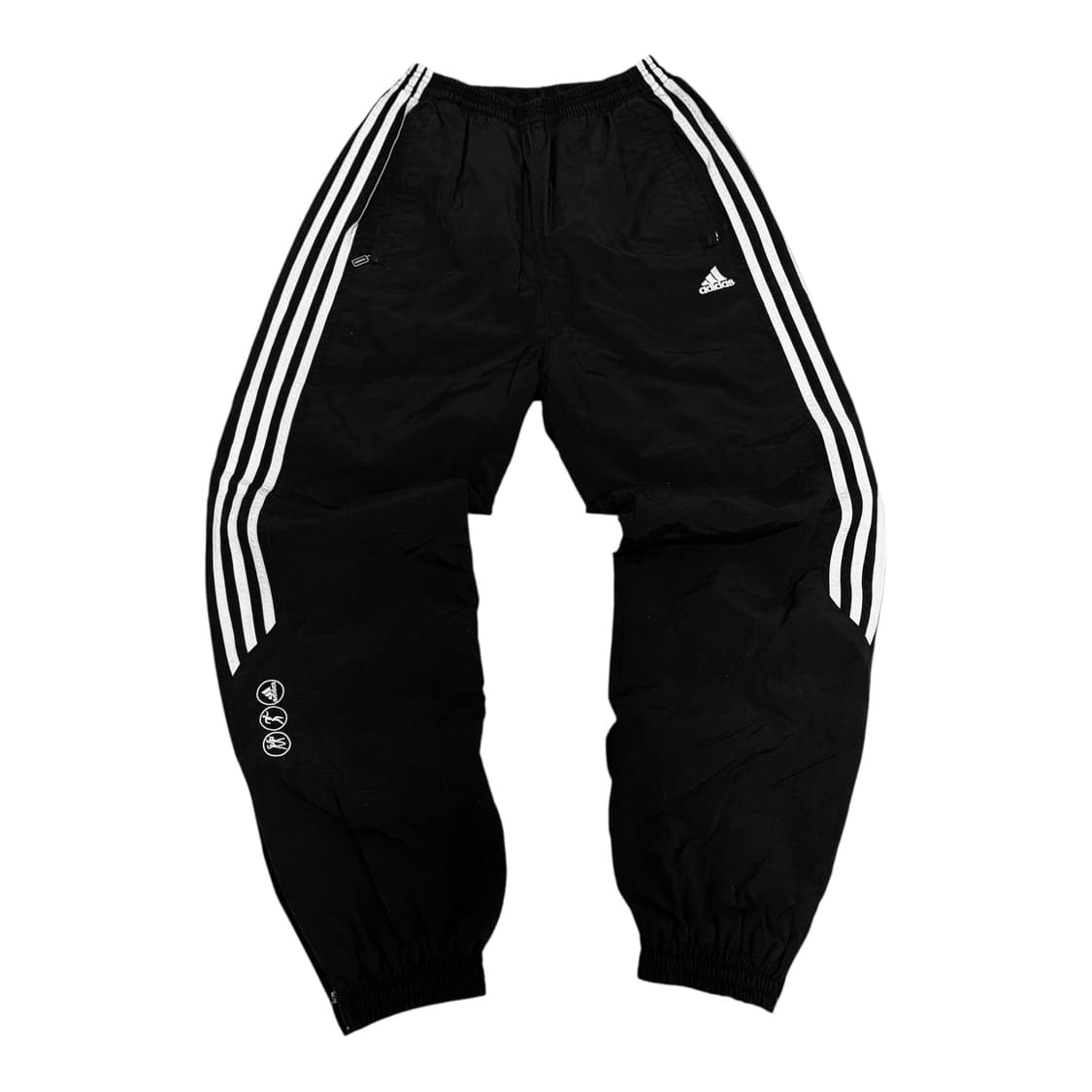 아디다스 퍼플라벨 00s 올드스쿨 검/흰 트레이닝 점퍼 세트 상품이미지3