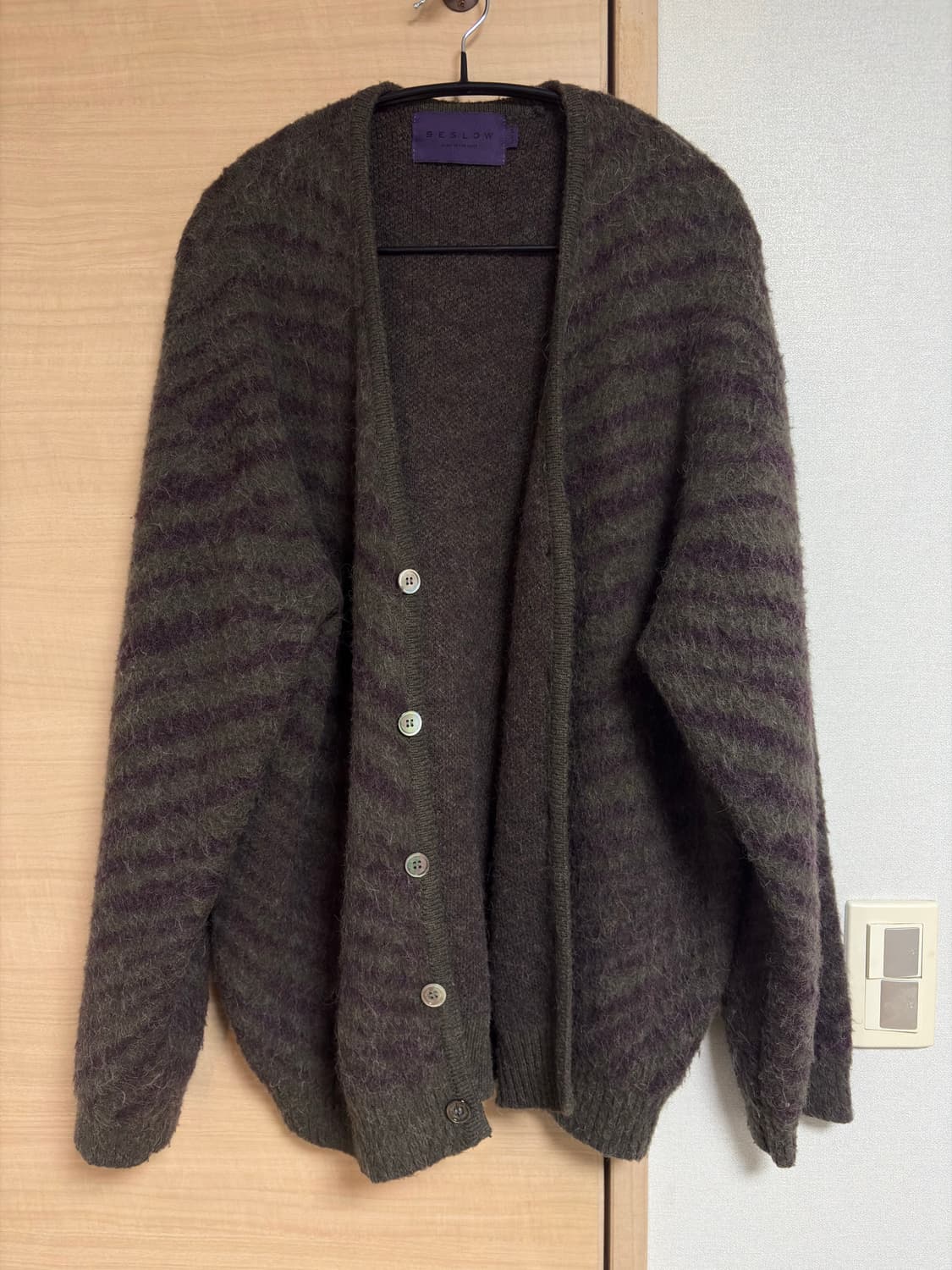 beslow 모헤어 가디건 상품이미지1