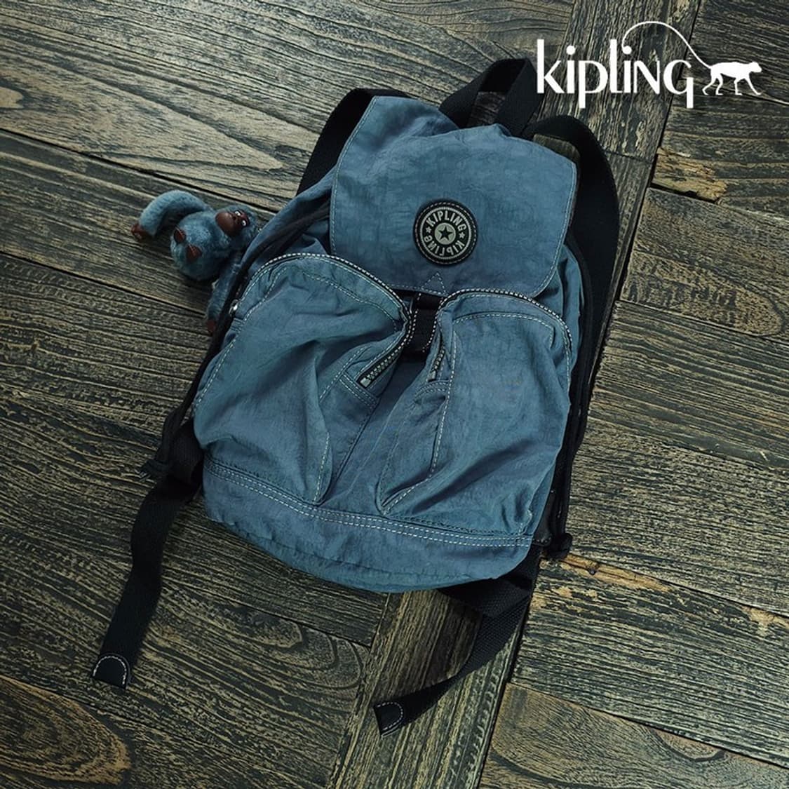[키플링] Y2K 빈티지 나일론 미니 백팩 M21288 상품이미지1