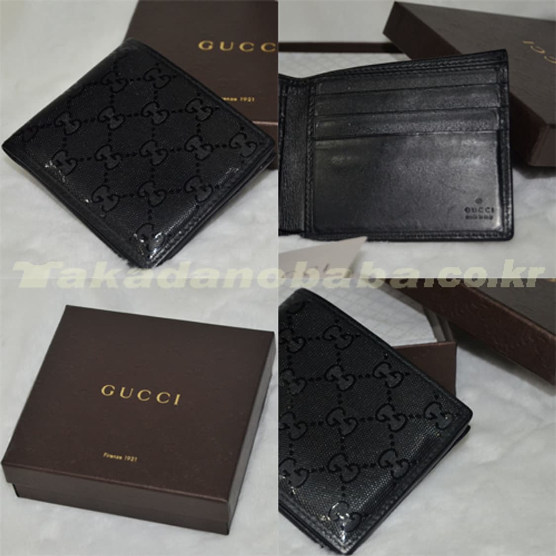 [Italy]GUCCI 크리스탈 반지갑 구찌 PVC 224123 상품이미지2