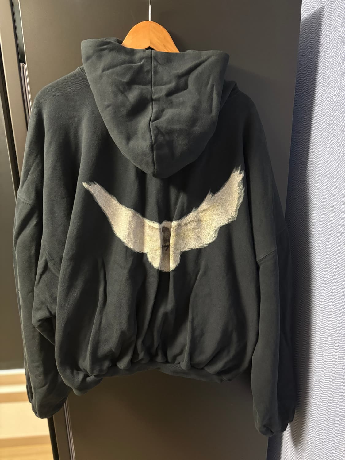 이지 갭 도브후드 블랙 S 상품이미지2