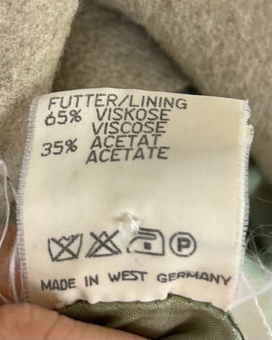 질샌더 베이지 더블 브레스티드 울코트 상품이미지8