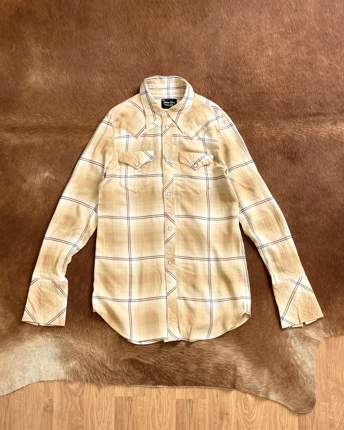 [2] 넘버나인 레이온 웨스턴 셔츠 상품이미지1