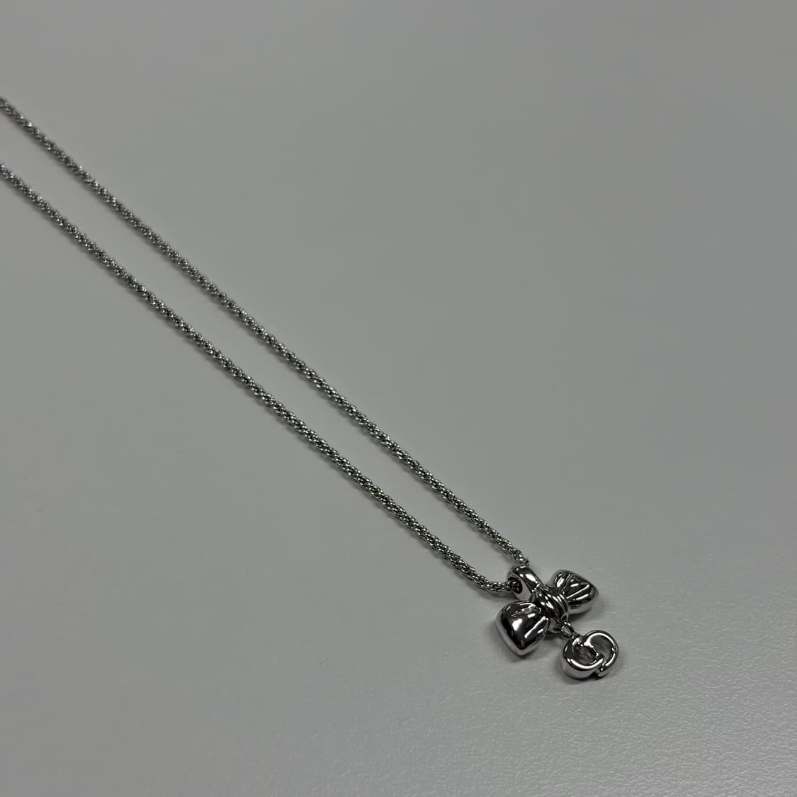 디올 리본 CD 목걸이 상품이미지8