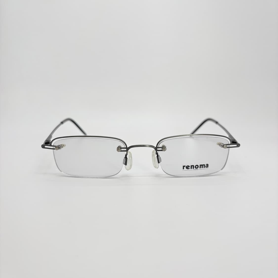 RENOMA 그레이 스퀘어 반무테 상품이미지3