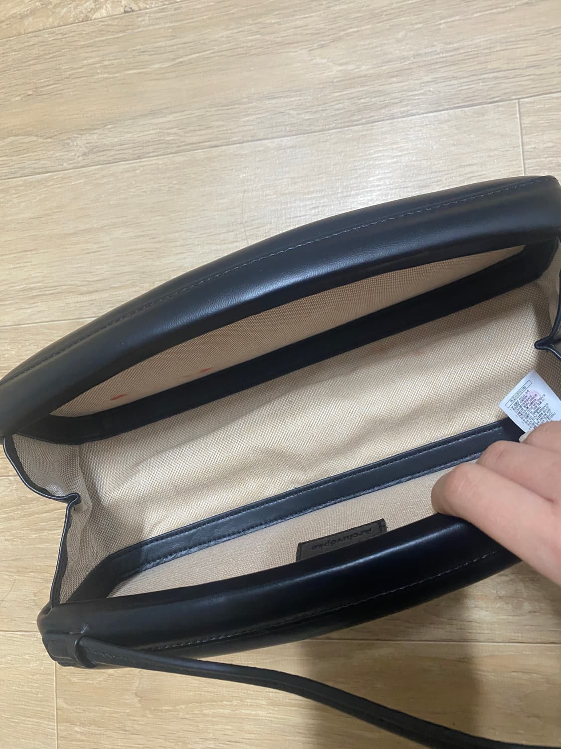 아카이브앱크 쉘토트백 블랙 상품이미지5