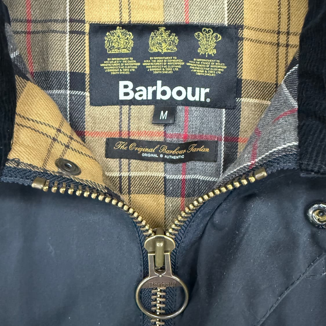 (M)바버 Barbour 애쉬비 왁스자켓(네이비) 상품이미지2