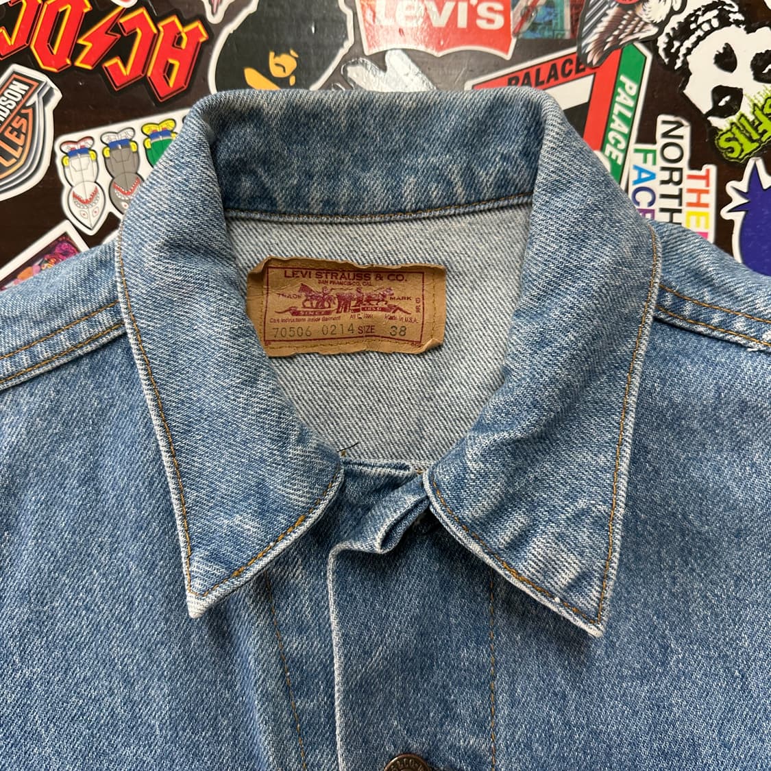 80s USA 리바이스 데님 트러커 자켓 38(M) 상품이미지6