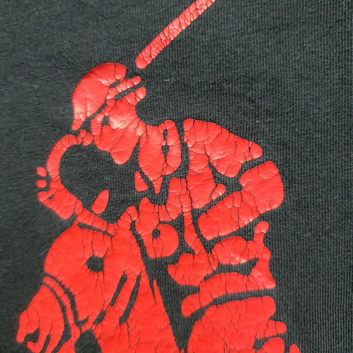 폴로 랄프로렌 빅포니 반팔티 블랙  상품이미지5