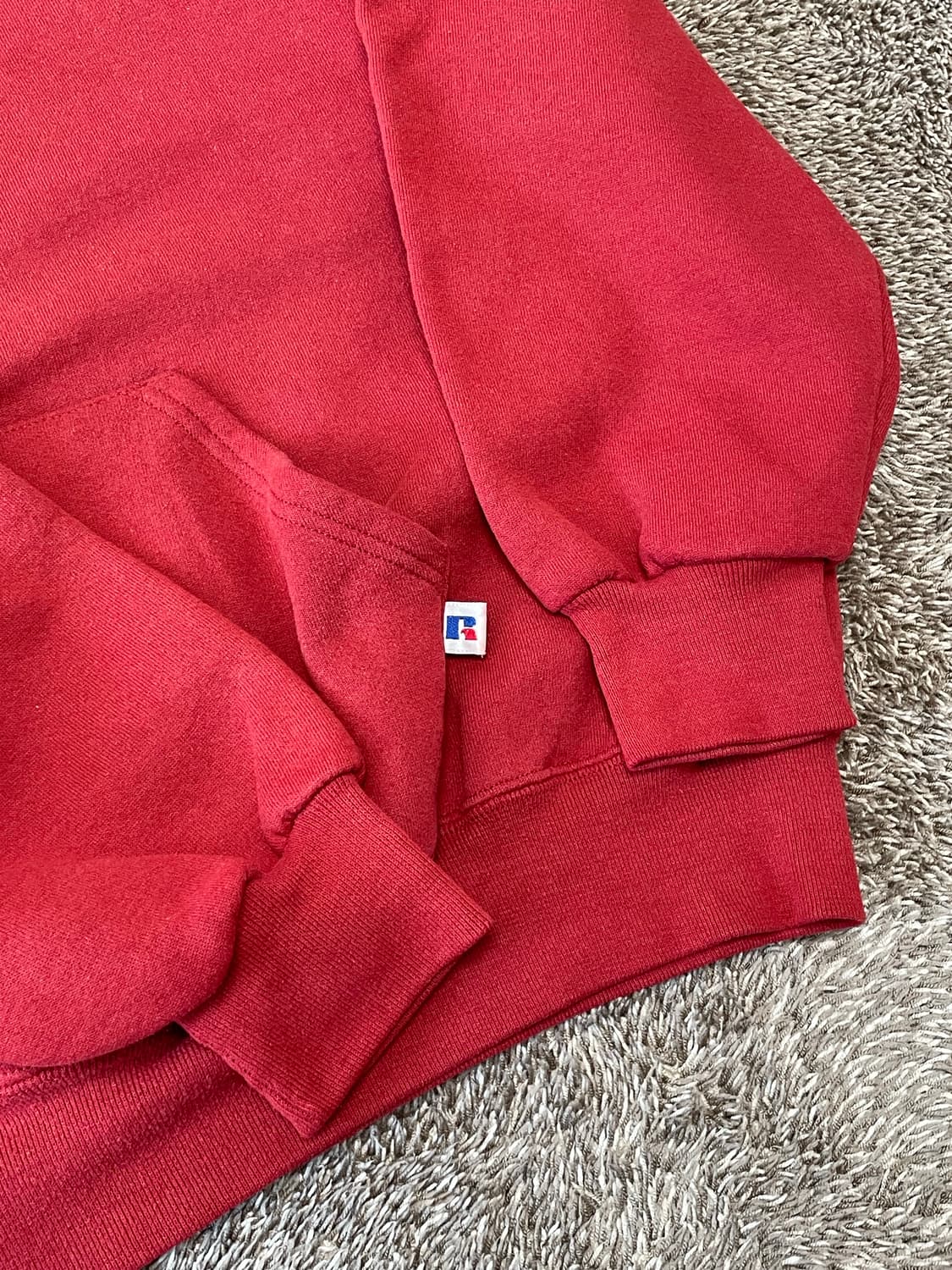 90s USA russell athletic hoodie 러셀 후드 상품이미지3