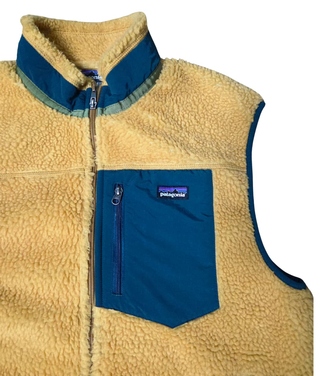 (L)파타고니아 데낄라골드 컬러 레트로엑스 베스트 플리스 신칠라 상품이미지2