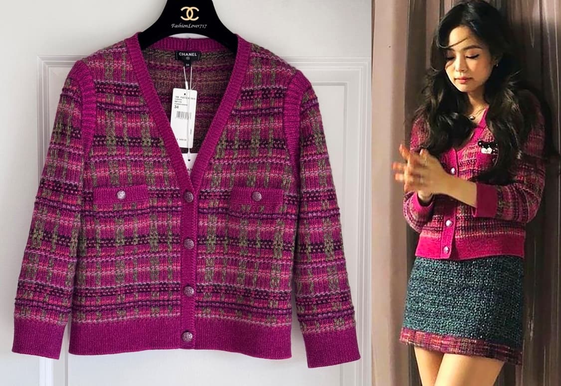 2021p / 샤넬 정품 버튼 리싸이클 이어링 상품이미지3