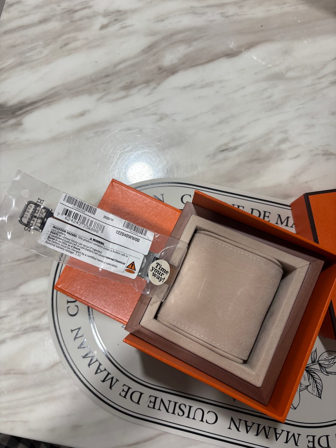 에르메스 H아워 시계 스페셜오더 베젤 새상품 상품이미지3