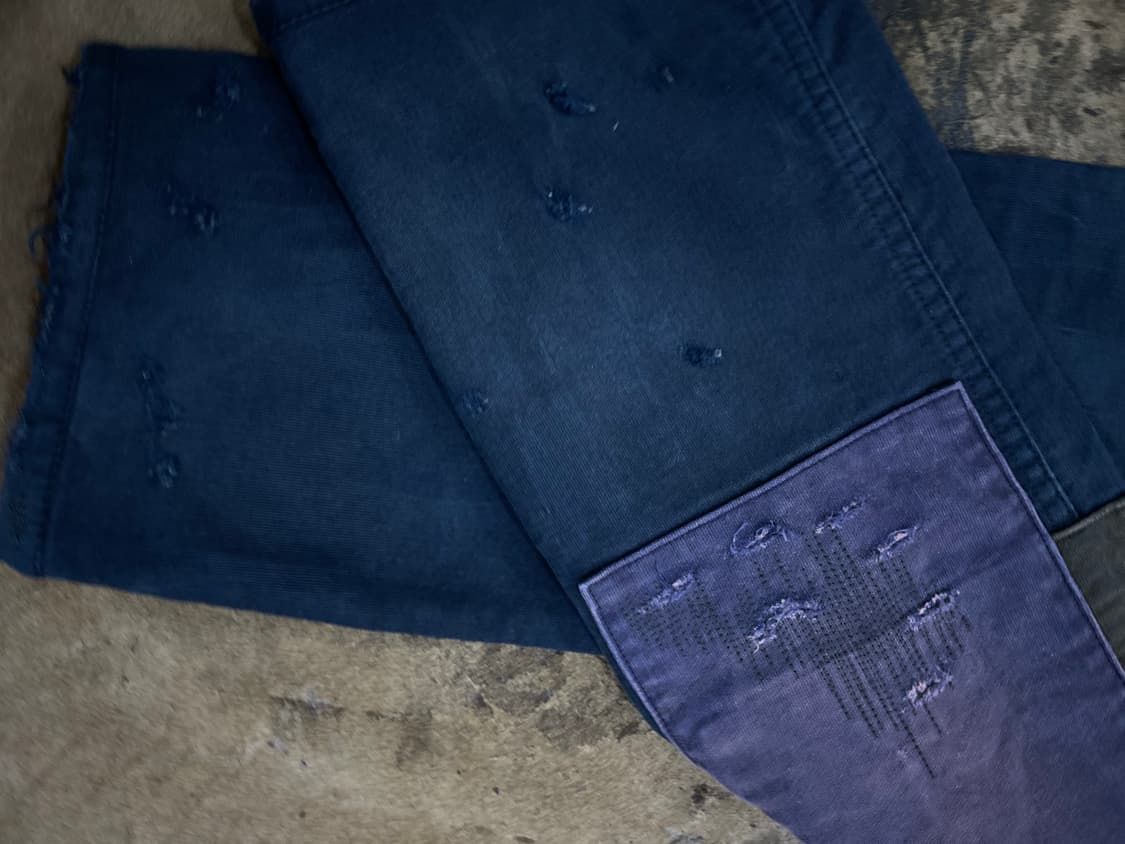 폴로랄프로렌(DS)/퍼플녹워싱패치 디스트레스드팬츠 상품이미지7