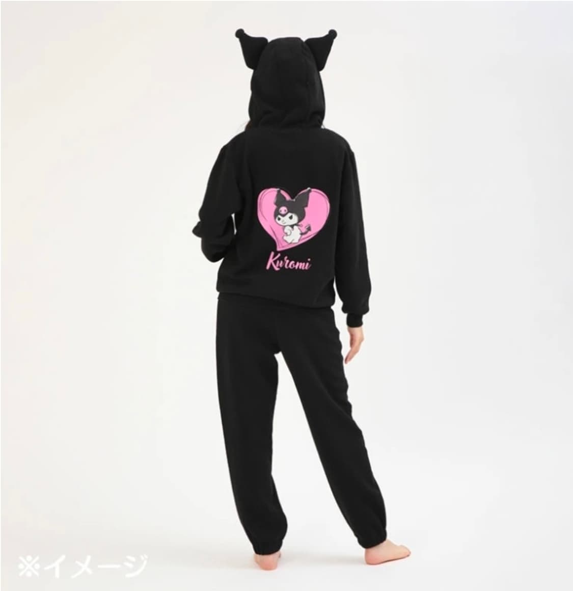 산리오 쿠로미 후드,바지조거 셋업세트 M사이즈 상품이미지1