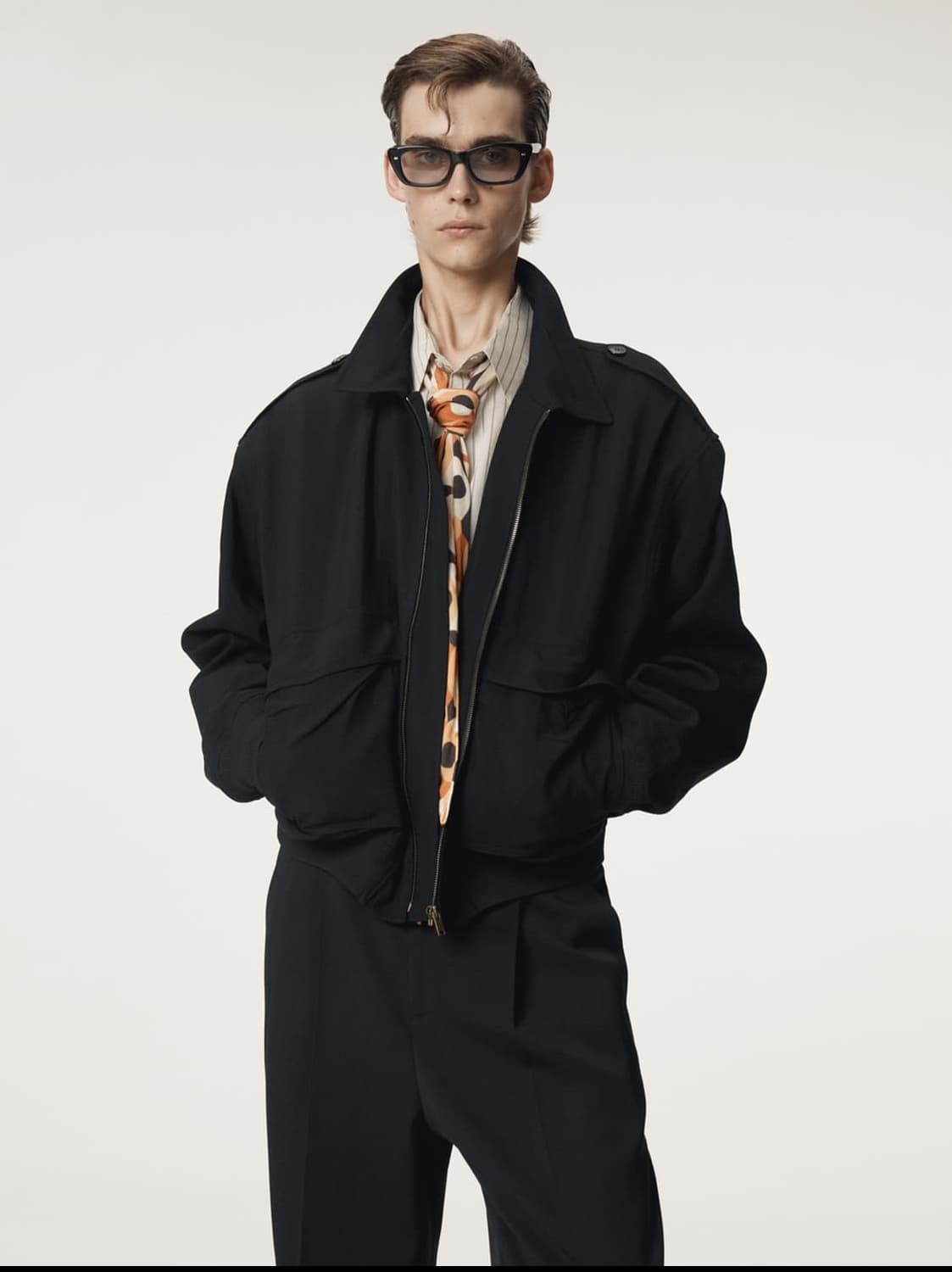 렉토 빈티지 프레스드 크리즈 점퍼 상품이미지1