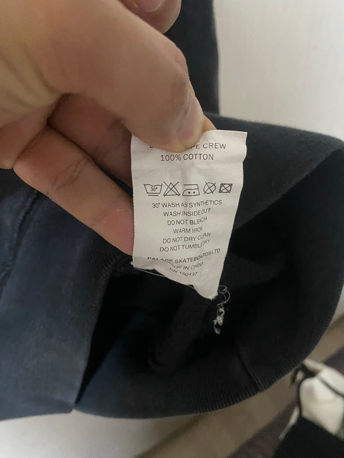 팔라스 맨투맨 스웻셔츠 블랙 S 상품이미지5