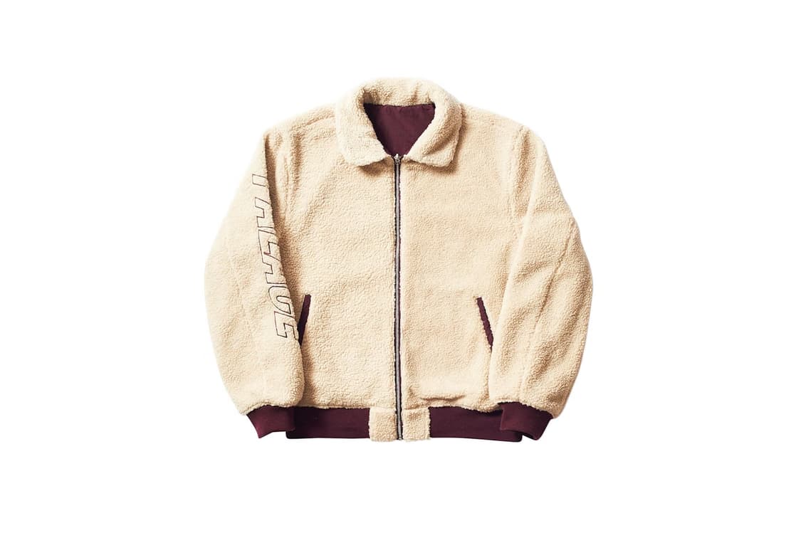 팔라스 리버시블 쉐르파 자켓 버건디 상품이미지2