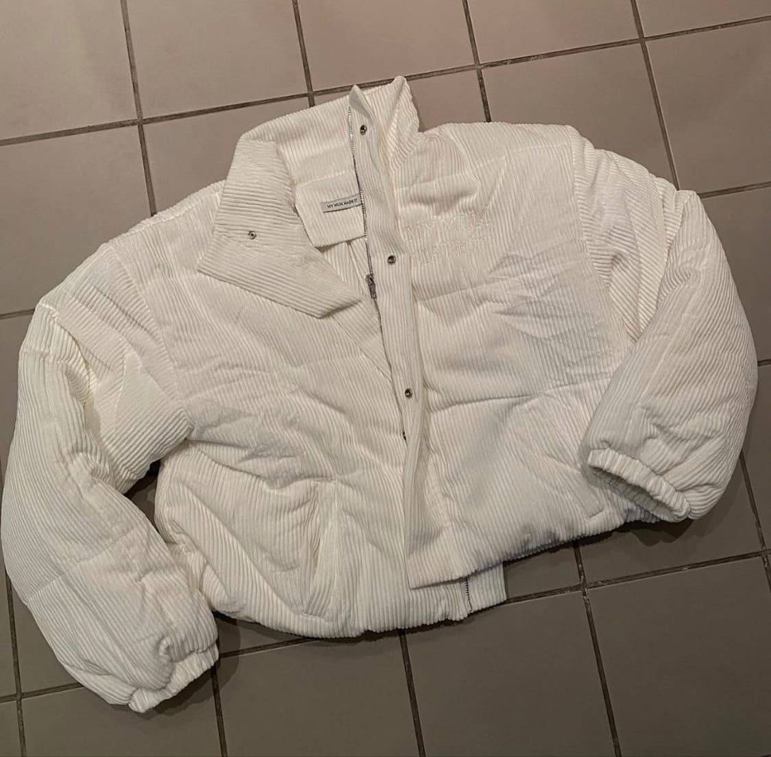 My Mum Made It 리사이클 코듀로이 푸퍼 자켓 상품이미지7