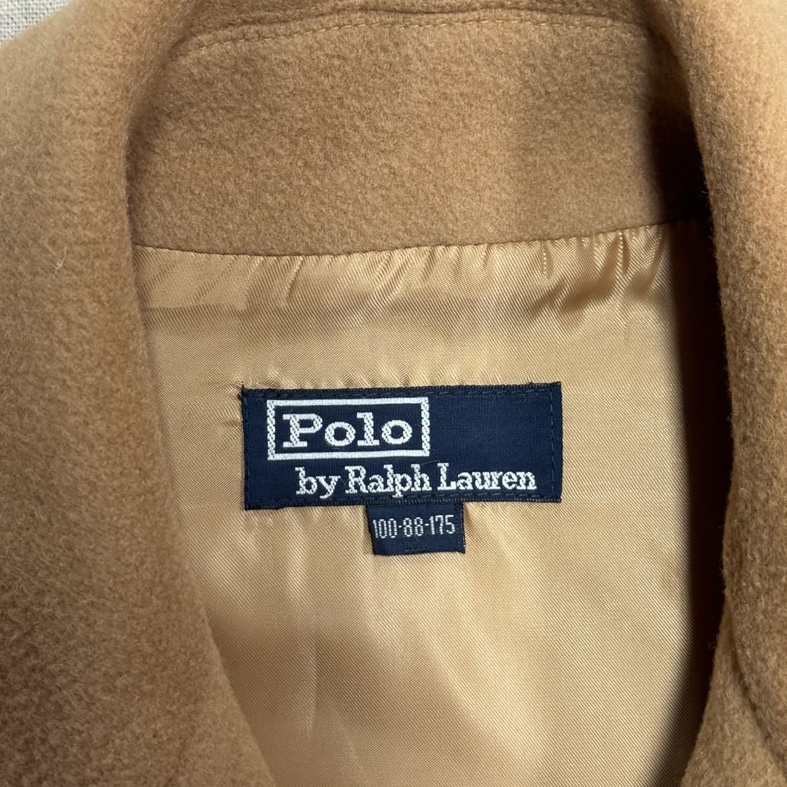 폴로랄프로렌 90s 빈티지 클래식 울코트 100 상품이미지7
