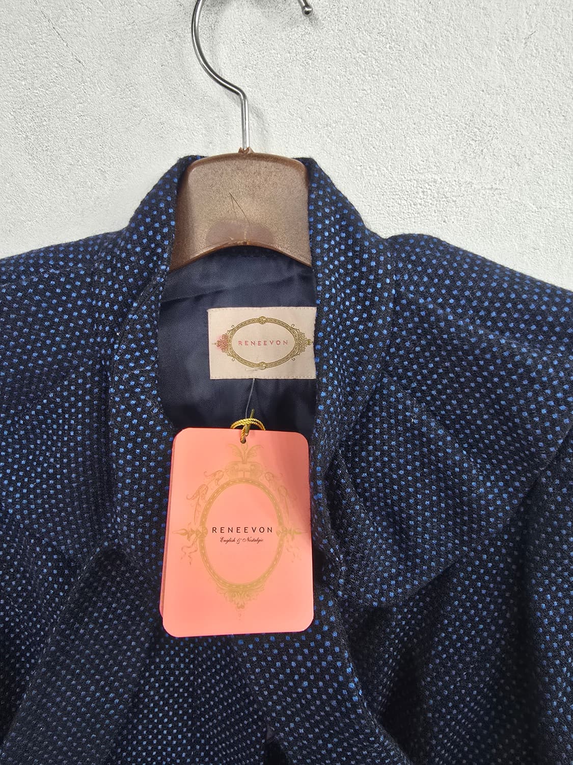 (새상품) 레니본 도트 패턴 자켓 상품이미지3